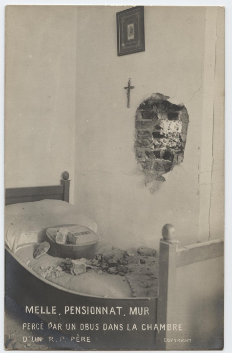 Pensionaat Melle, 1914-1916