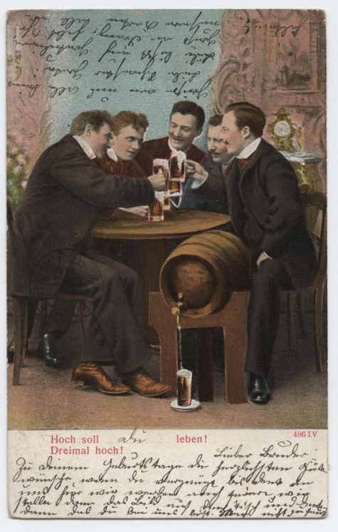 Verjaardagskaart, 1905
