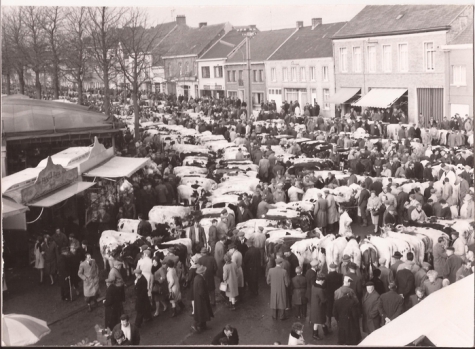 Jaarmarkt, Sint-Lievens-Houtem, 1967