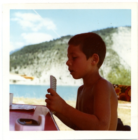 Vakantiefoto Schepen Bertrand Vrijens, St. André Les Alpes, 1970 