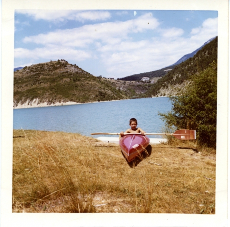 Vakantiefoto Schepen Bertrand Vrijens, St. André Les Alpes, 1970 