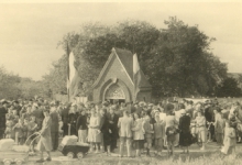 Machariusommegang Papegem, Sint-Lievens-Houtem, 1952