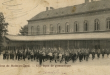 Turnles voor de lagere afdeling in 1905
College Melle