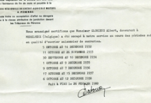 Certificaat van tewerkstelling, Fins, 1981