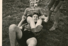 Chiro Melle op kamp in de Ardennen, 1962