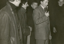 Chiro Melle, interview met The Beatles tijdens groepsfeest, 1963
