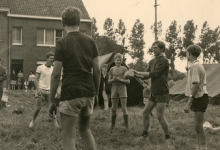 Chiro Melle, ouders op bezoek, Melle, 1965