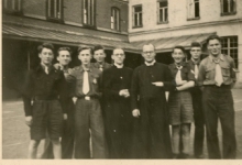 Chiro Melle, paters en leiding van de Chiro Melle, 1943- 1947