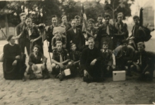 Chiro Melle, groepsfoto op kamp, 1943- 1947
