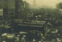 Gebakkraam De Pauw op Houtem Jaarmarkt, Sint-Lievens-Houtem