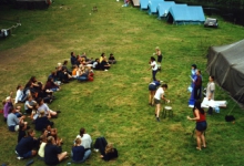 Overzicht kampterrein Maboge chiro Geertrui, 2001