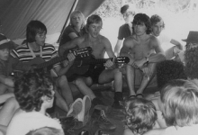 Bezoekdag op kamp chiro Melle, Manderfeld, 1973 Bezoekdag op kamp chiro Melle, Manderfeld, 1973