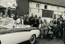 25 jaar burgemeester Jean Van de Velde, openingstoespraak, Landskouter, 1964