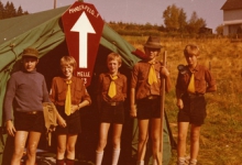 Toppers chiro Scheldering, Marderfeld, 1973 Toppers chiro Scheldering, Marderfeld, 1973