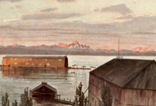 Drijvende Zeppelinloods, 1913
