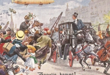 De zeppelin komt!, 1910