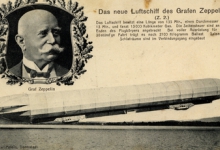 Graaf zeppelin en zijn tweede luchtschip, 1908