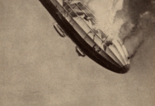 Neerstortende zeppelin, 1913