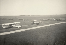Bijtanken in Nieuwmunster, 1917