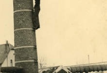 André Pieters op de schouw, Melle, 1943-1944