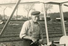 Bloemist Maxim Debersaques, Destelbergen, jaren 1950