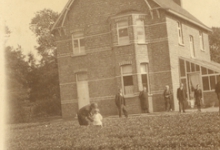 Bloemistenwoning Maxim Debersaques, Destelbergen, jaren 1930