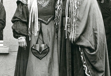 Bacchus en Bacchante tijdens de Bachhusstoet, Sint-Lievens-Houtem, 1965