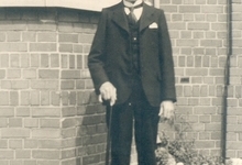Désiré Volckaert, bloemist, Merelbeke, jaren 1950 (?)