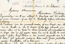 Offerte bouw waterreservoir, Lochristi, 1913