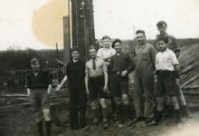 Vernielde bloemisterij De Cooman, Merelbeke, 1944

