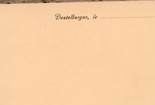 Briefpapier van bloemisterij St-.Fiacre, Destelbergen, na WO II
Briefpapier van bloemisterij St-.Fiacre, Destelbergen, na WO II