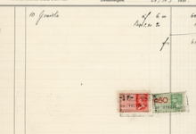 Factuur bloemisterij Sonneville, Destelbergen, 1936

