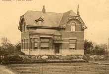 Ansichtkaart bloemisterij De Wever, Heusden, 1920-1940