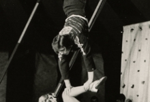 Acrobatenduo van Circus Piste