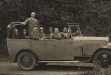 De familie Poppe uit Melle maakt een autorit in de bergen rond Lourdes, 1929 De familie Poppe uit Melle maakt een autorit in de bergen rond Lourdes, 1929