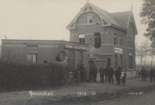 Kloeflederuitsnijderij, Melle, Kwatrecht, 1914