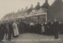 Werkmanswoningen, Brusselsesteenweg, Melle, 1914