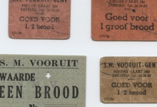 Rantsoenbonnen, Gent, 1956 Rantsoenbonnen, Gent, 1956
