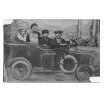 Kermisfoto in een auto, Balegem