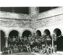 Chiro en KSA Melle, fietstocht, Spanje, 1961