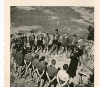 Chiro Melle, gebed, Ardennen, 1962