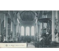 13 MELLE Intérieur de l'Eglise.