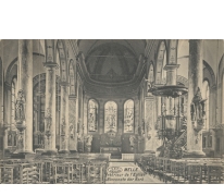 MELLE. Intérieur de l'Eglise. Binnenste der Kerk.