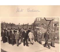 Bestuur, stoet Livinusfeesten, Dries Letterhoutem, 1957