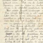 Brief geschreven voor terugkomst Gustaaf Van Bever, Sint-Lievens-Houtem, 1945