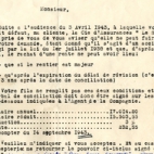 Dossier inzake het arbeidsongeval van Valère Moerman, Marly, 1942-1943