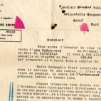 Dossier inzake het arbeidsongeval van Valère Moerman, Marly, 1942-1943