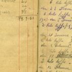 Huishoudboekje, Vlierzele, 1905-1922