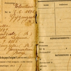 Tijdelijke identiteitskaart, Boussois, 1922