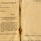 Tijdelijke identiteitskaart, Boussois, 1922